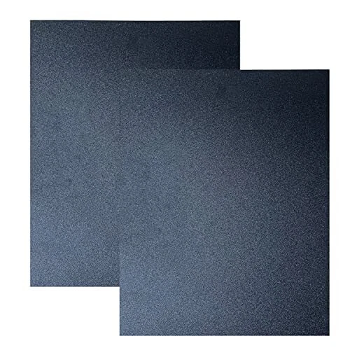 Black ABS Plastic Sheet, 12" x 16" 1/8" Thick (3mm), Flexible Than Plexiglass...