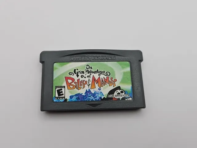 Grim Adventures of Billy & Mandy (Nintendo Game Boy Advance, 2006) Cary Only!