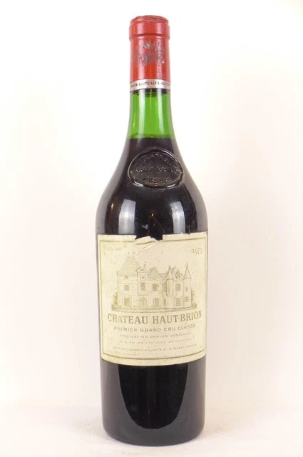 pessac-léognan château haut-brion grand cru classé rouge 1973 - bordeaux
