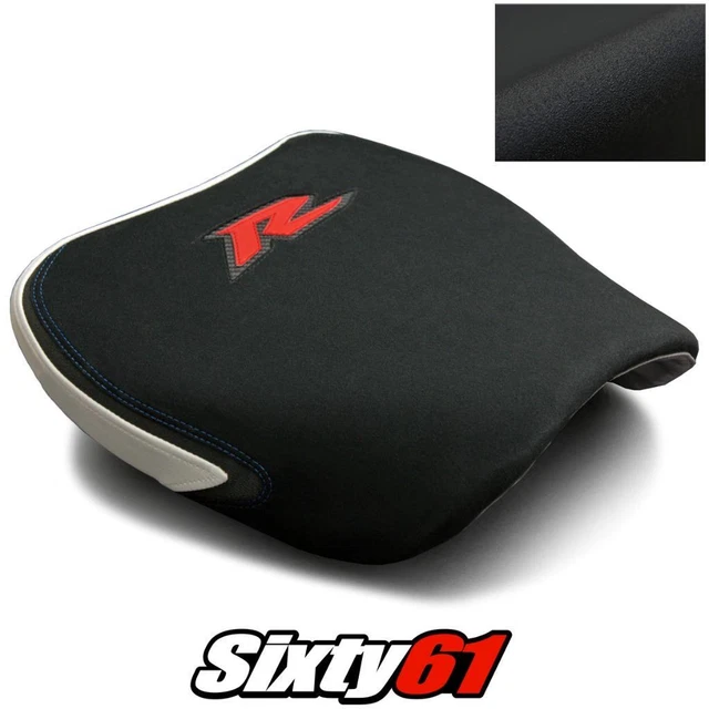 Suzuki TL1000R Seat Cover 1998-2003 Front Blue Stitch Luimoto Tec-Grip Suede