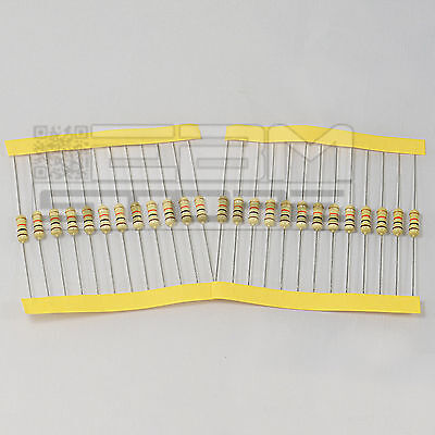 Art 100 pz RESISTENZE 1/2W 5% A011 ART A SCELTA TRA 85 VALORI 