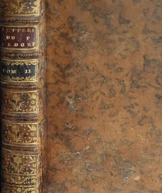 1749 Bella settecentina - Lettres sur divers points de controverse
