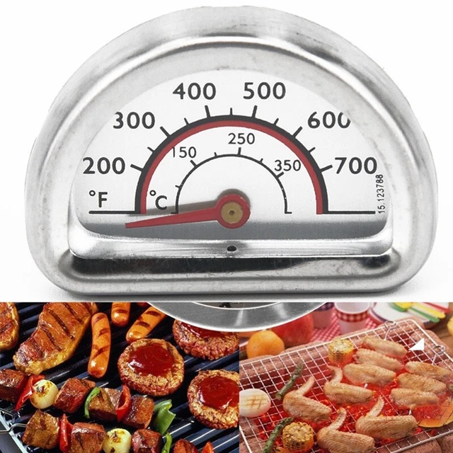 Für Charbroil Grill Wärmeanzeige Ersatz Camping Grill Thermometer Neueste