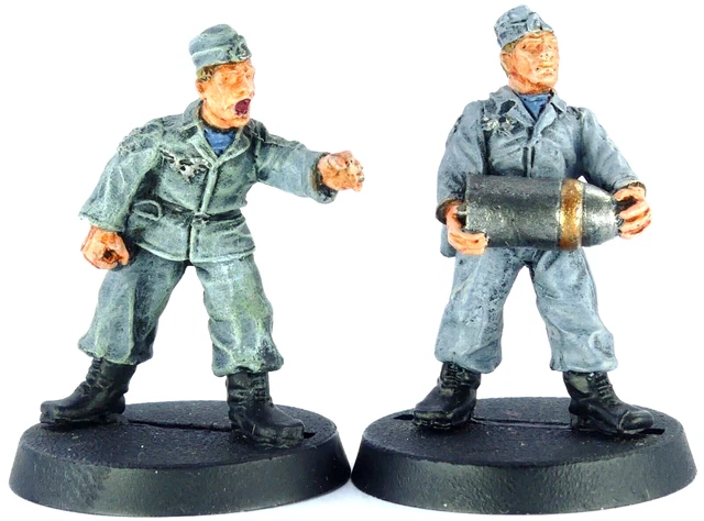 Warhammer 40K Astra Militarum Imperial Guard Basilisk Artillery Crew Metal OOP Warhammer 40K Astra Militarum Imperial Guard Basilisk Artillery Crew Metal OOP