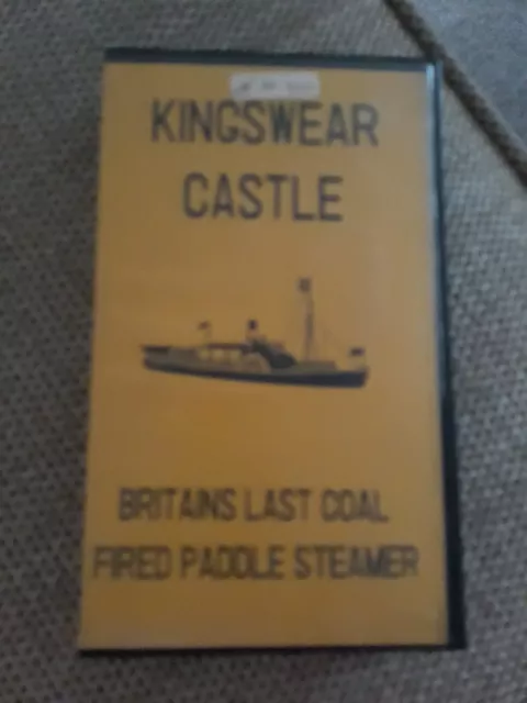 Kingswear Castle, Britains last coal fired paddle steamer.Brunel transport video