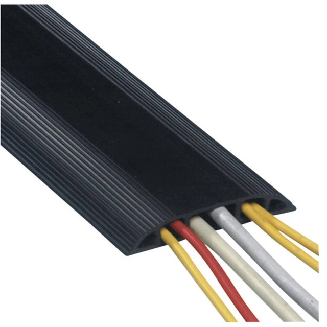 Dataflex Ponte passacavi 31.153 PVC Nero Numero canali: 3 1500 mm Contenuto: 1
