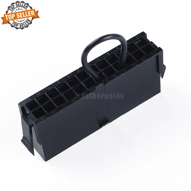 24 PIN FEMALE ATX PSU Power Supply Starter Tester Start up Jumper