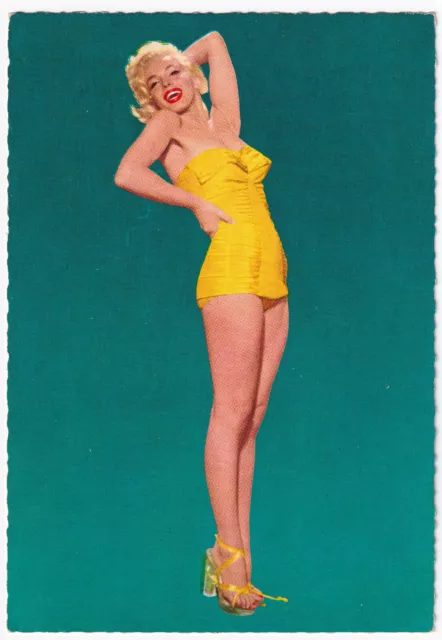 Marilyn Monroe Continental Size Postcard Published In Germany Circa 1960