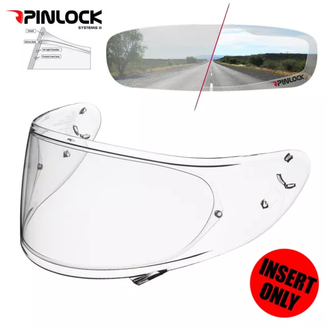 LS2 FF353 Rapid Motorcycle Motorbike Helmet Pinlock Visor Insert Clear Anti-Fog