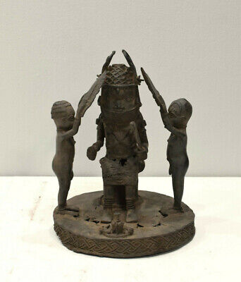 African Benin Old Bronze Sculpture