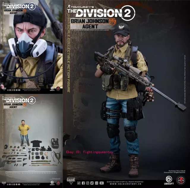 SoldierStory SSG-006 The Division 2 Brian Johnson Normal Ver. 1/6 Figure INSTOCK