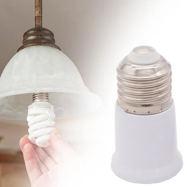 Durable Light Socket Extender Adapter E27 to E27 Bulb Access Extension AU M2S2