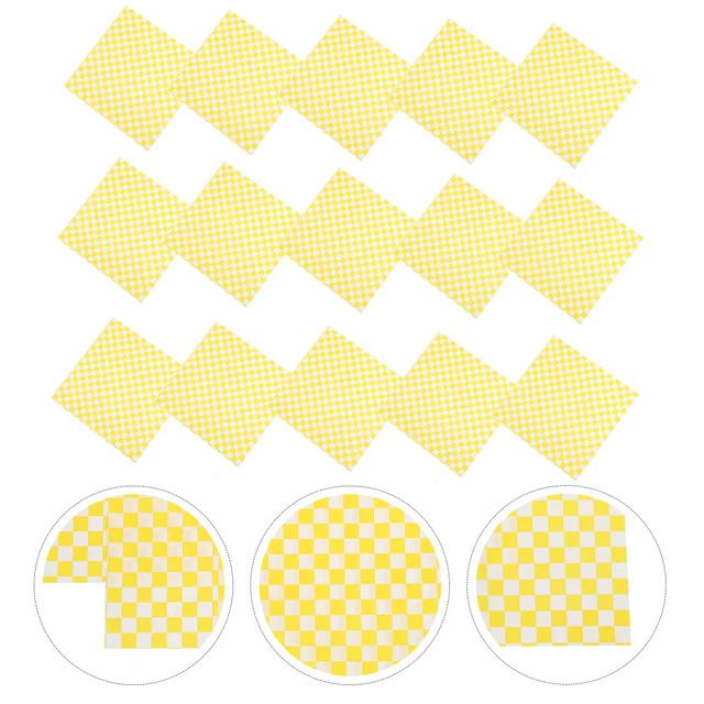 50 Sheets Food Wrapping Paper Sandwich Paper Cake Wrappers Greaseproof Paper