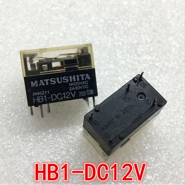 DS2Y-S-DC12V | Panasonic Signalrelais DS2Y, DC, 12V, 3A, 720Ohm