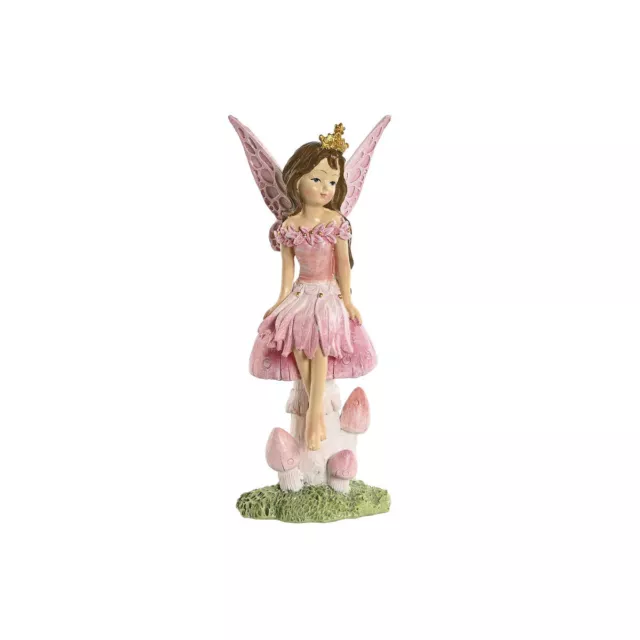 Figura Decorativa Home ESPRIT Rosa 8 x 6 x 18,5 cm