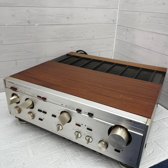 Amplificateur Intégré Luxman L-530 – Vintage 1981 Révisé Classe A/AB 120W