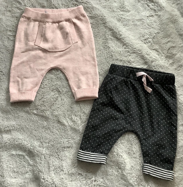 Baby Girl 0-3 months bottoms bundle X2 TU Excellent Condition