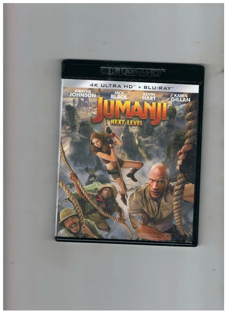 4k Jumanji next level vendu sans le blu ray