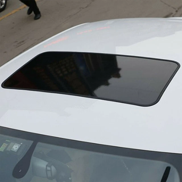US 80x40CM Roof Decorative Simulation Panoramic Skylight Cover Film Sunroof ×1