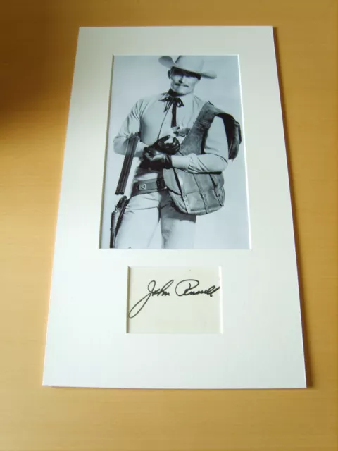 John Russell Genuine Signed Authentic Autograph - UACC / AFTAL.