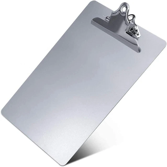 Metal Clipboard Contractor Heavy Duty Aluminum Clipboard with High Capacity Clip