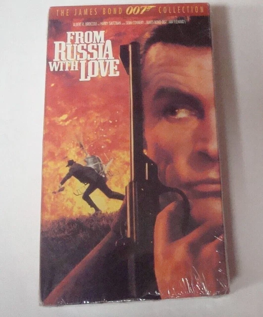 From Russia With Love James Bond 007 Collection VHS Video Cassette. NEW & Sealed