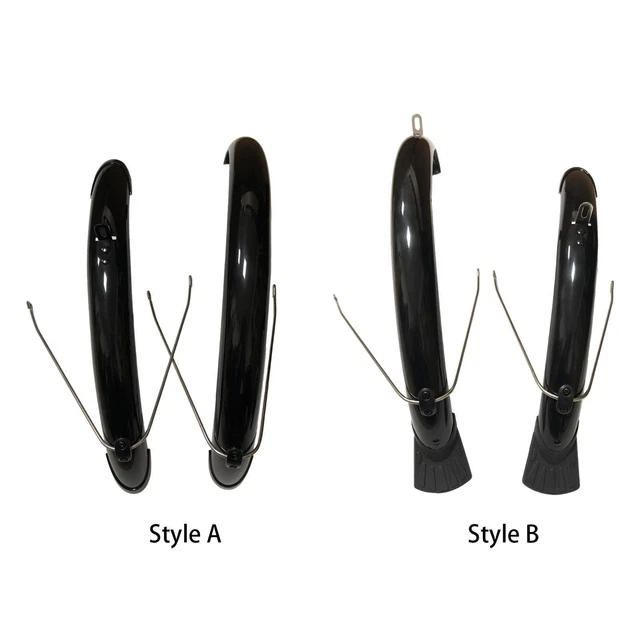 BLB Classic Garde-boue noir mat pour vélo de course ou vélo de ville