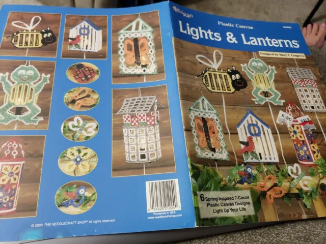 Needlecraft Shop Lights and Lanterns Plastic Canvas Book 993099