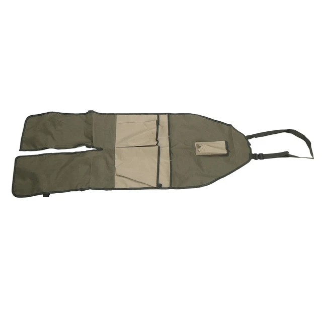 Oxford Cloth Gardening Leggings Apron With Multiple Pockets Split