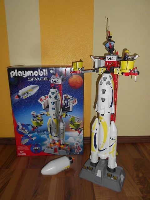 PLAYMOBIL SPACE 9488 ★  Marsrakete mit Startrampe Marsmission ★ OVP + Anleitung