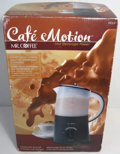 Mr Coffee Cafe Cocoa Hot Chocolate Maker - Black Model BVMC-HC5 - Open Box
