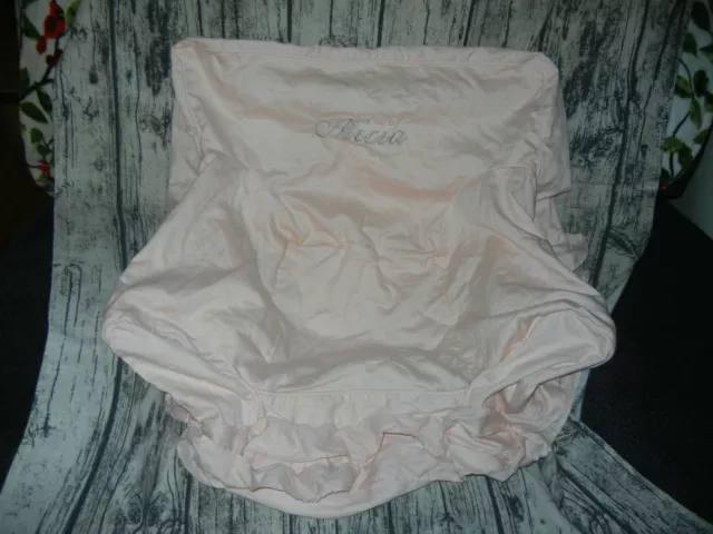 NEW Pottery Barn Kids Anywhere Chair COVER ONLY Pink Ruffle ** Alicia **