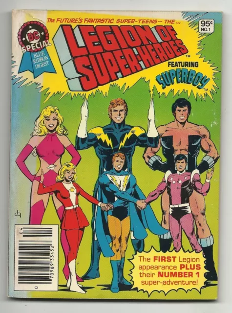 DC Special Blue Ribbon Digest #1 - Legion of Super-Heroes - Superboy - VG/FN 5.0