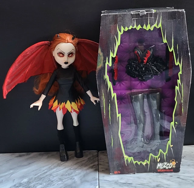 Living Dead Dolls Fashion Victims S2 Inferno 2004 Rare Wings Goth Monster Devil