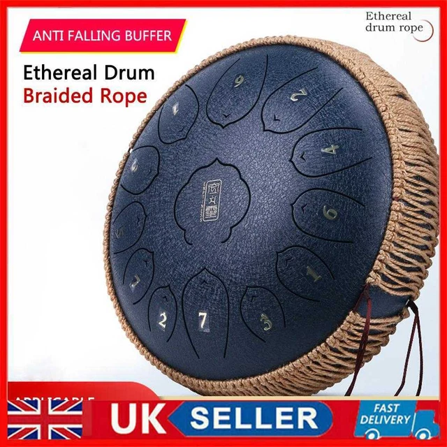 Handmade Handpan Decoration Woven Rattan Rope Steel Tongue Drum Braided Ropes