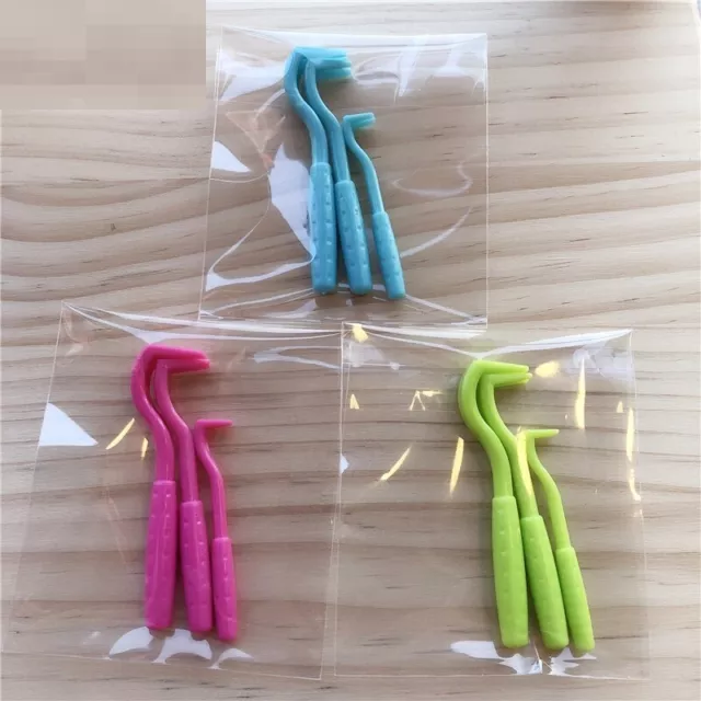 Pet Dog Cat Human Tick Fleas Remover Removal Twister Tool Treat (Pieces of 3)