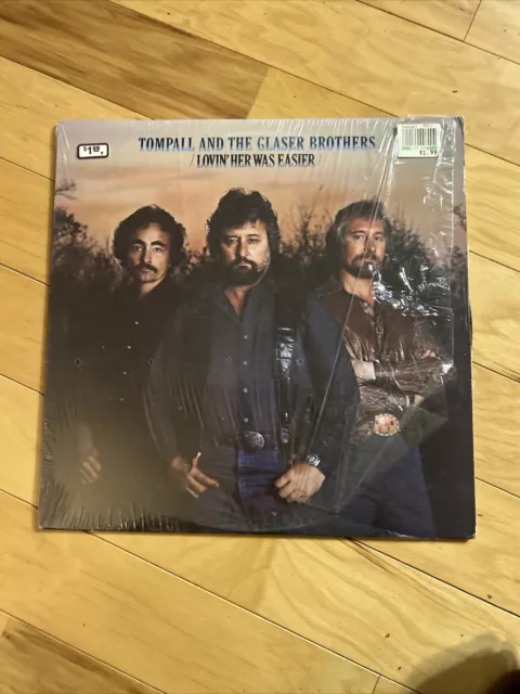 Tompall and the Glaser Brothers Lovin' Her Was Easier LP - Record Vinyl