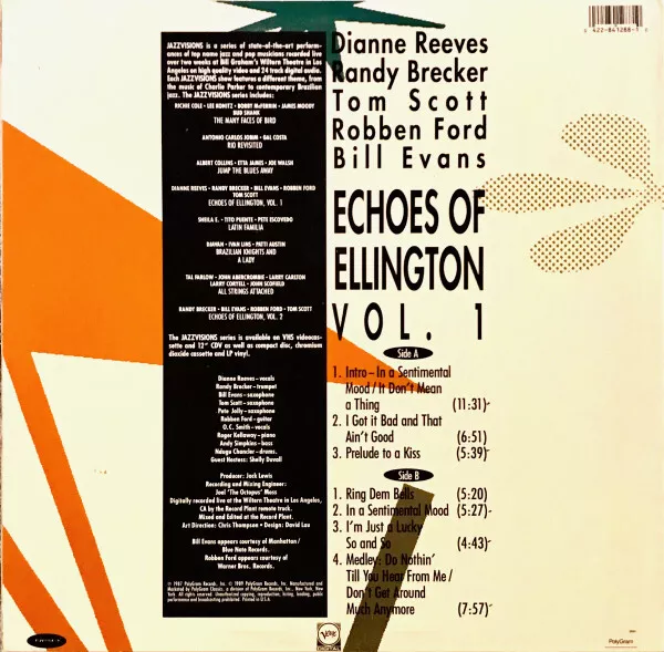 Dianne Reeves, Randy Brecker, Tom Scott, Robb LP Album RE Vinyl Schallplatte 036 2