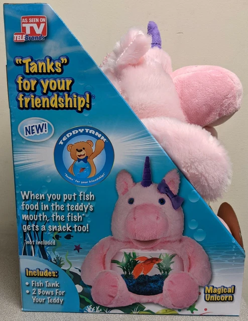 As Seen On Tv Teddy Tank Unicorn Design Tanks For Your Friendship! Fish Tank 2