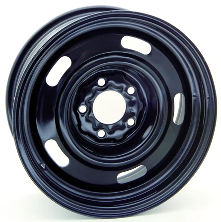 One Wheel Fits 1990 Lincoln Town Car Base Steel Wheels Black 15x6 5x114.3 ET7 CB