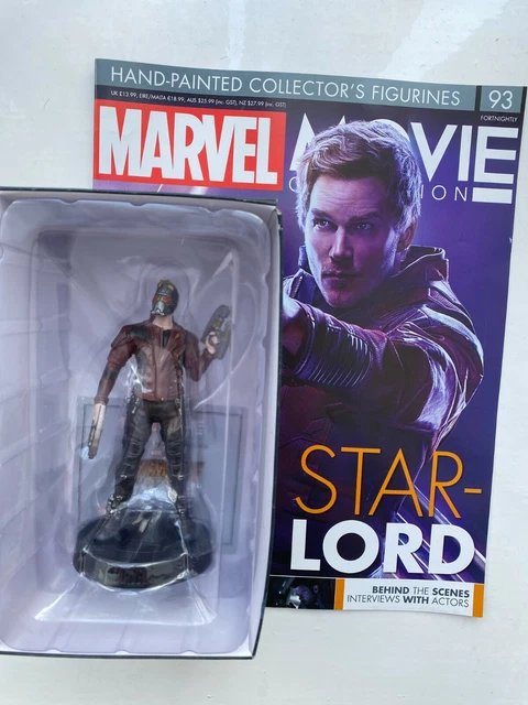 Figurine Star-Lord Marvel Eaglemoss N°93 - 13 Cm - Neuf Scellé Avec Magazine