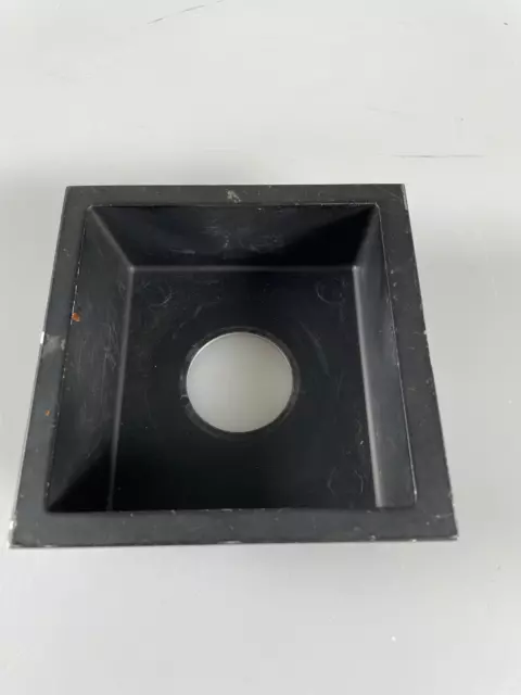 Calumet CC-400 recessed Series 4x5" Camera Lens Board 4x4" Square - Copal 0