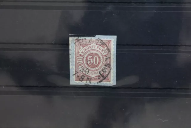 Württemberg 58 stamped #TB554