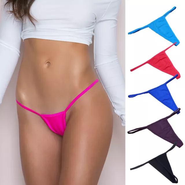 Sexy da Donna Pizzo Perizoma Slip Mutandine Tanga Perizoma Biancheria Intima  -