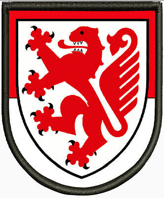 Aufbügler. Wappen von Syberg Aufnäher Pin 
