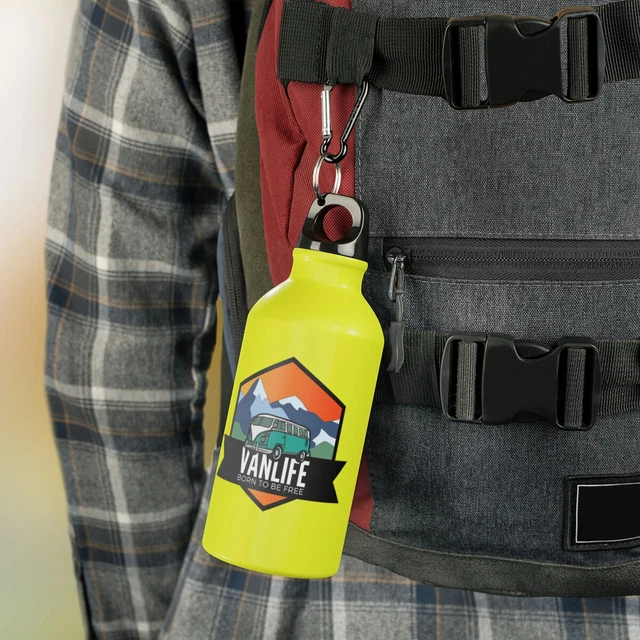 Aluminum Bottle van life born to be free