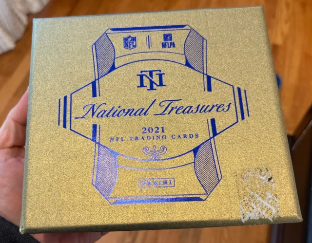 2021 Panini National Treasures NFL FOOTBALL EMPTY COLLECTOR BOX