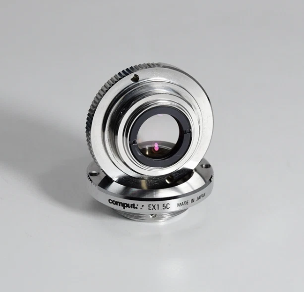 1PC Pre-owned Computar EX1.5C Focal Length Extender Lens for C-Mount Camera 1.5X