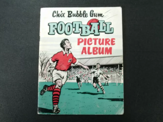 Chix-Empty Album- Famous Footballers 3Rd Series 1958