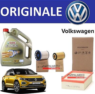 ORIGINALE VW Touran 1t 1.6 TDI Olio Diesel Filtro Olio 03l117021c JW